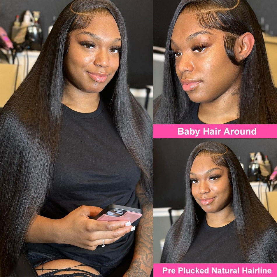 Straight Human Hair Wigs - Closure Wig For Women | Wigs Retail