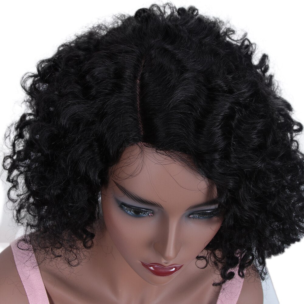 Short Water Wave Wig | Water Wave Human Hair Wigs | Wigs Retail